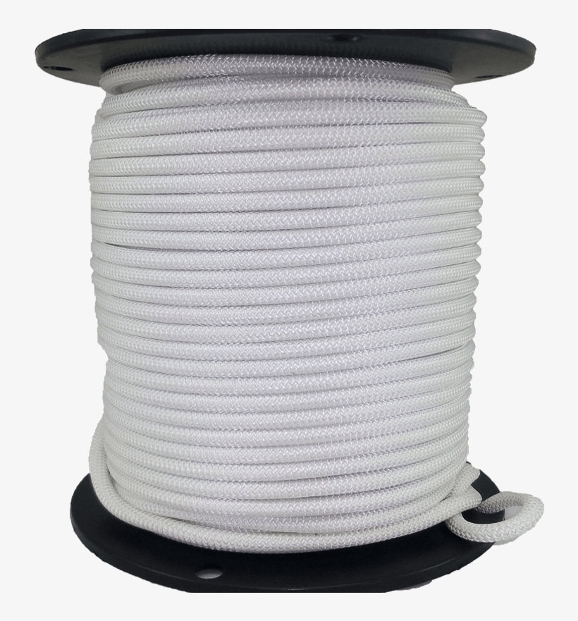 3/8″ Dacron Polyester Rope White - Rope, transparent png #4164384