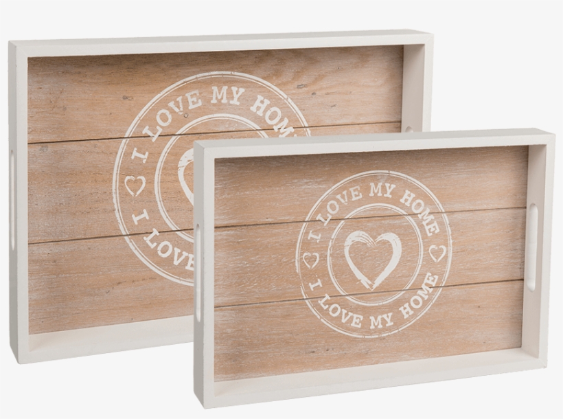 Love My Home Tray Set, transparent png #4164474