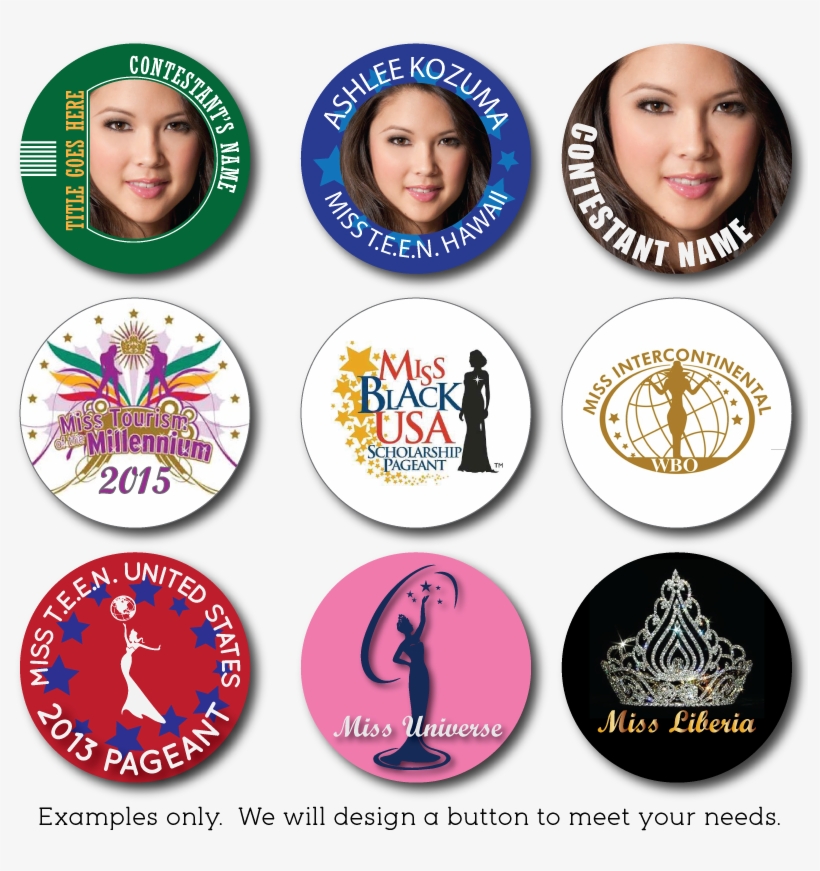 Buttons - Beauty Pageant, transparent png #4164773