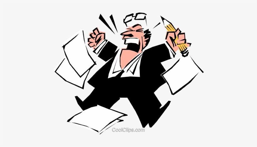 Ejecutivos De La Historieta Libres De Derechos Ilustraciones - Cartoon, transparent png #4164847