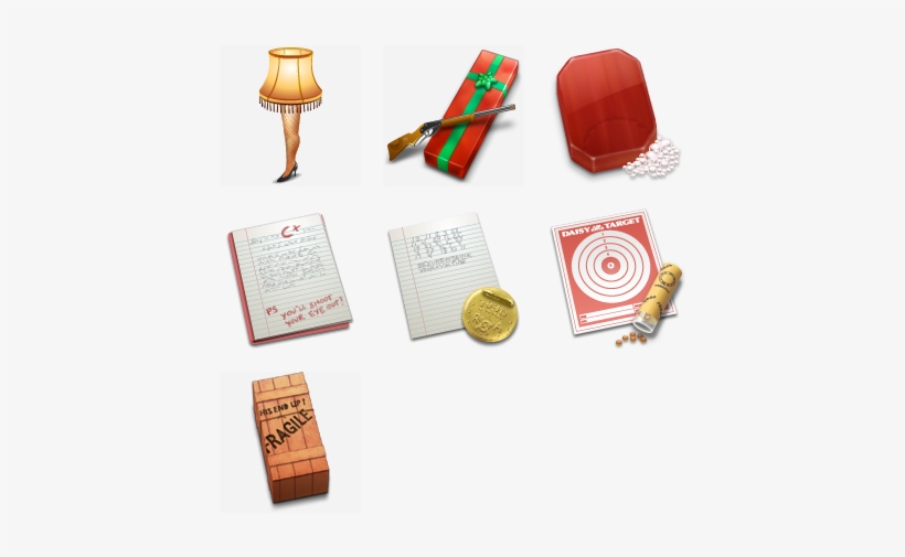 A Christmas Story Icon Pack By Anthony Piraino - Story Icon, transparent png #4164941