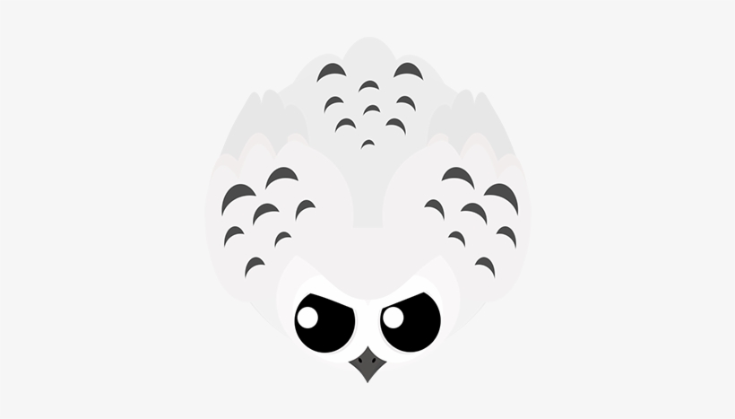 There Is An Owl Already - Mope Io Snowy Owl, transparent png #4165447