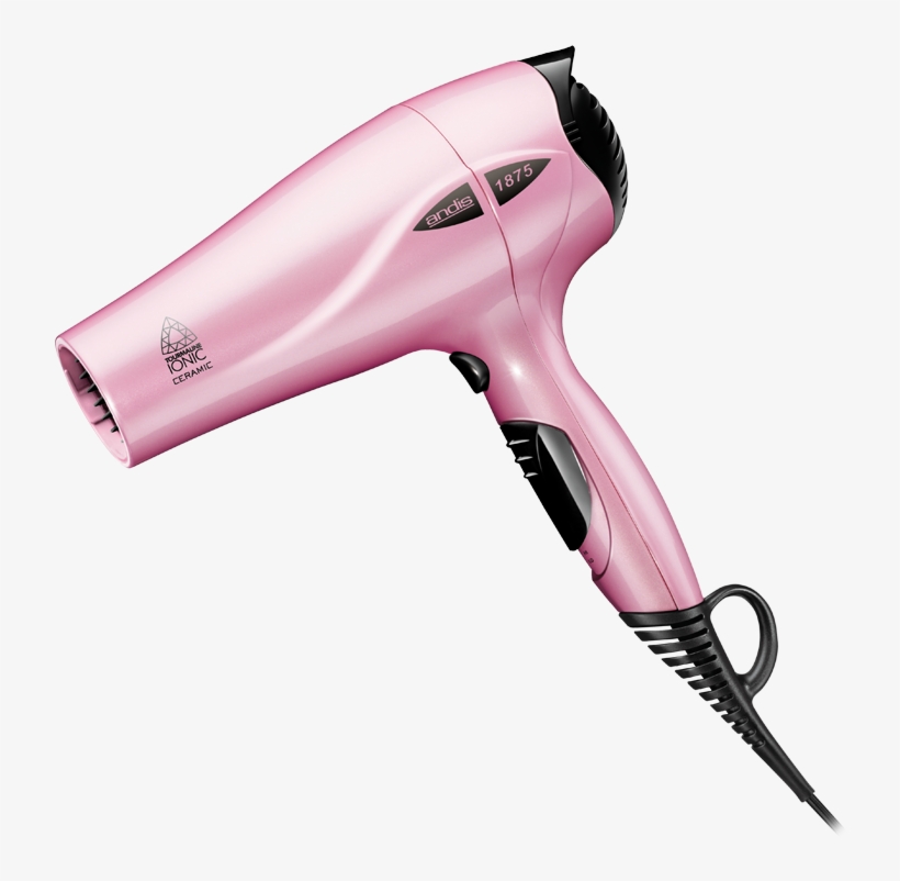 Andis Andis Ceramic Ionic Dryer 1875w Rosa, transparent png #4165703