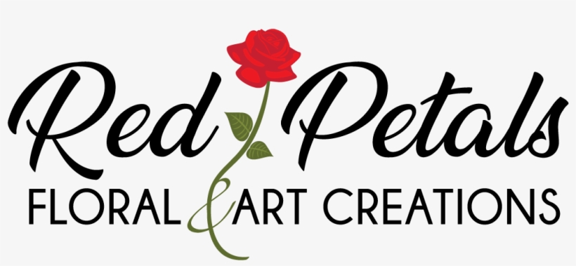 Red Petals Floral & Art Creations - Calligraphy, transparent png #4166276