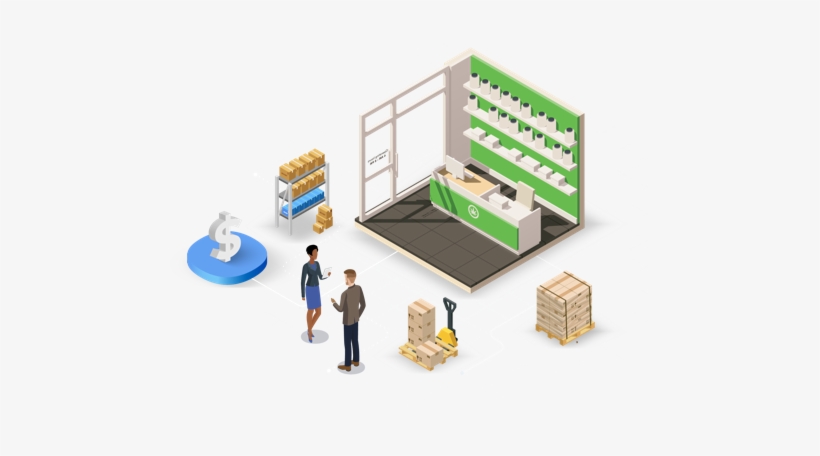 Marijuana Equipment Financing Is Simply The Name Given - Vector Low Poly Store Inventory Png, transparent png #4166943