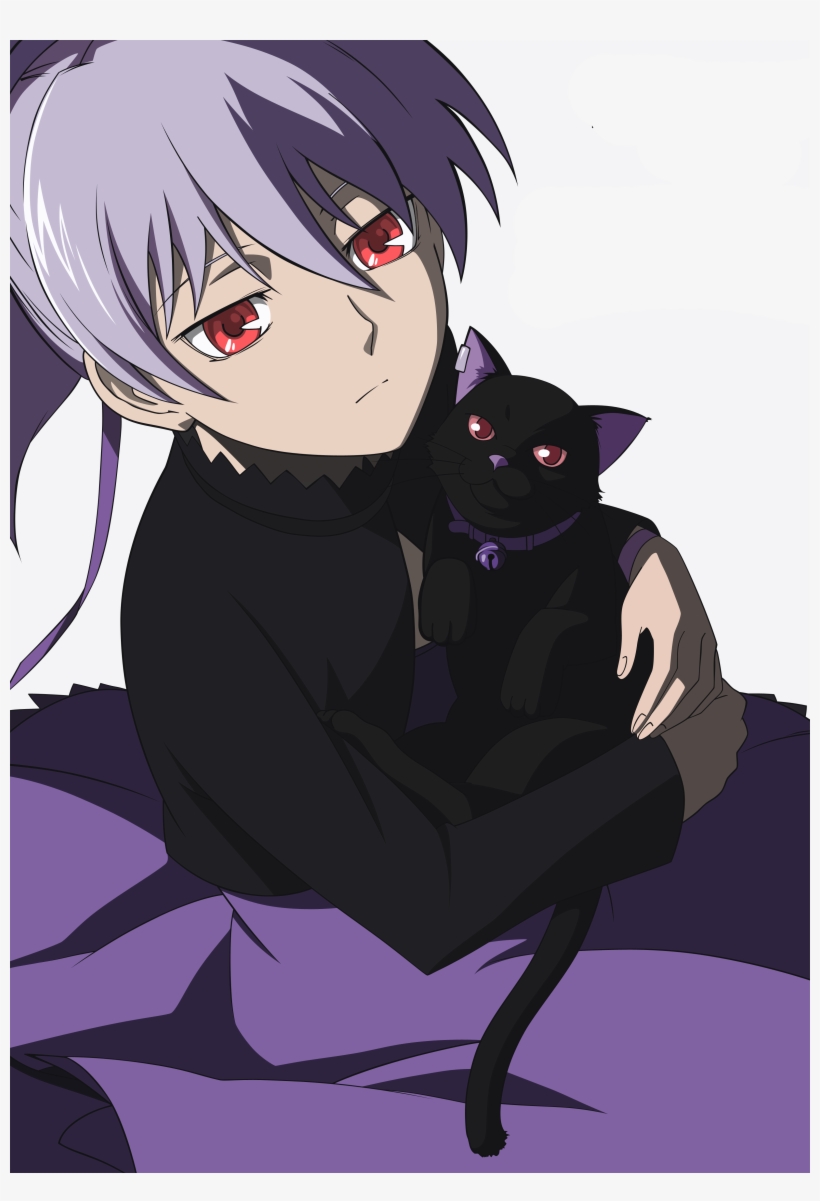 Download Png - Yin From Darker Than Black Anime, transparent png #4167215