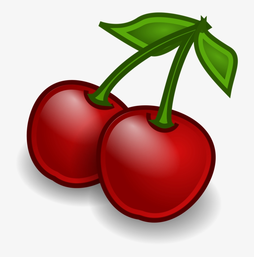 Cherry Pie Cartoon Fruit - Fruit Clip Art, transparent png #4167273