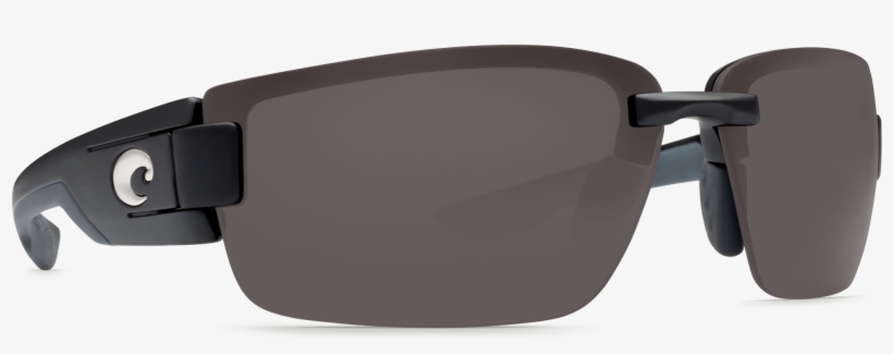 Costa Del Mar Rockport Sunglasses In Matte Black, Rimless - Costa Del Mar Rockport Polarized Rp 11 Ogp Black Men, transparent png #4167669