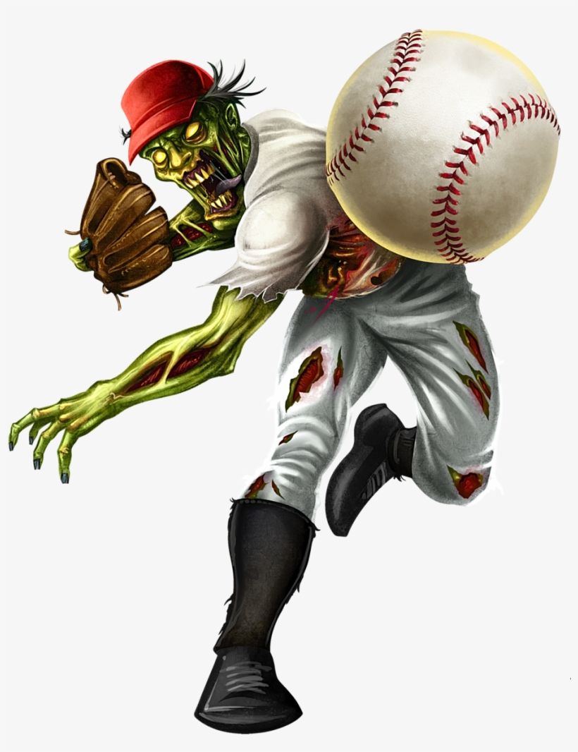 Zombie Pitcher, transparent png #4167722