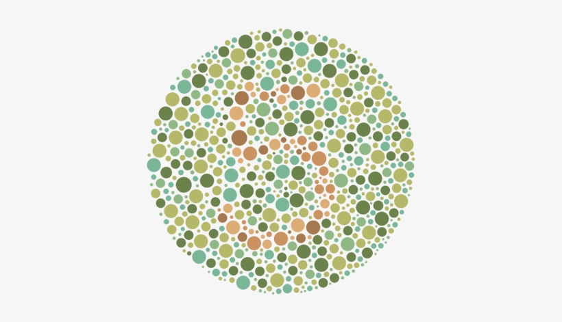 Are You Color Blind, Do You Know Someone That Is Clinton - Green Color Blind Test, transparent png #4167723