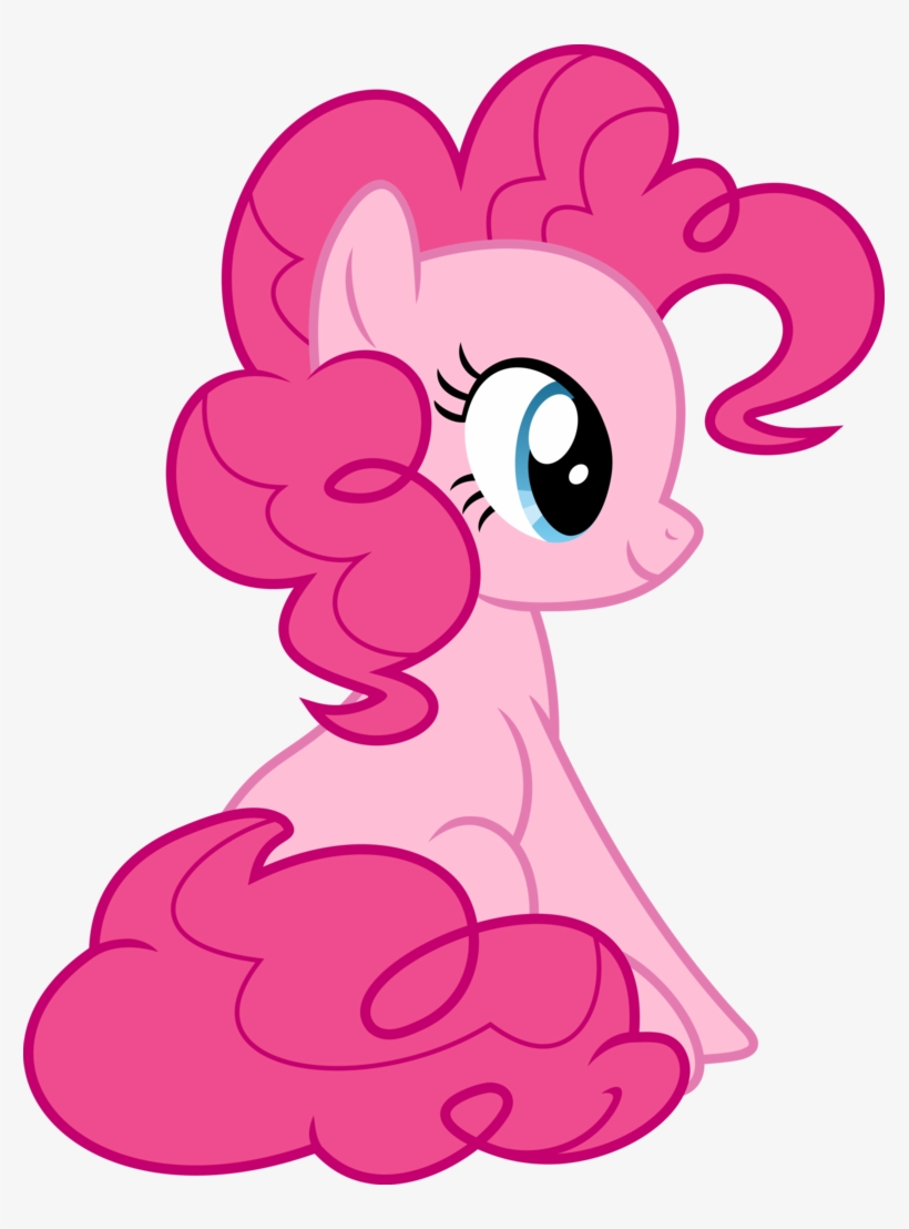 Pinkie Pie - My Little Pony Pinkie Pie Sitting, transparent png #4167725