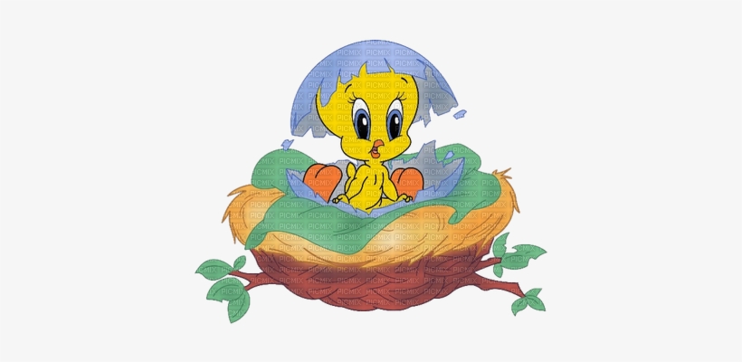 Kaz Creations Cartoons Tweety Pie - Cartoon Baby Tweety Bird, transparent png #4167769