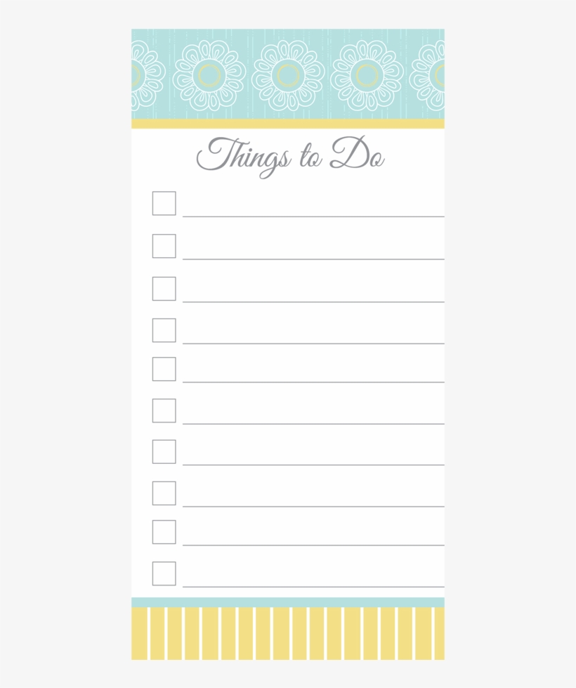 Sky Flower Notepad - Paper, transparent png #4167827
