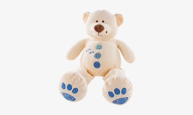 Cuddly Baby Buttons With Crinkly Ears & Squeaky Feet - Bear, transparent png #4168417