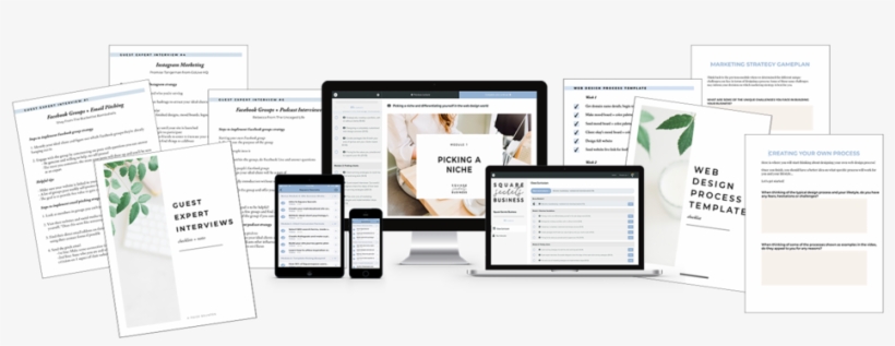 Square Secrets Business Course Glamour Shot - Web Page, transparent png #4168916