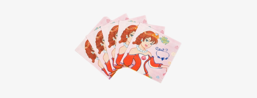Lovely Girl Japanese Wet Tissue For Children's Birthday - Cartoon, transparent png #4169135