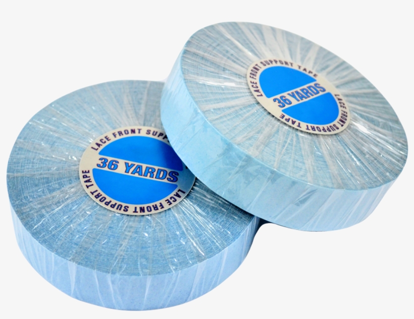 Blue Liner Lace Front Tape 1" X 36 Yards - Rapunzel Lace Front Silikontejp, transparent png #4169494