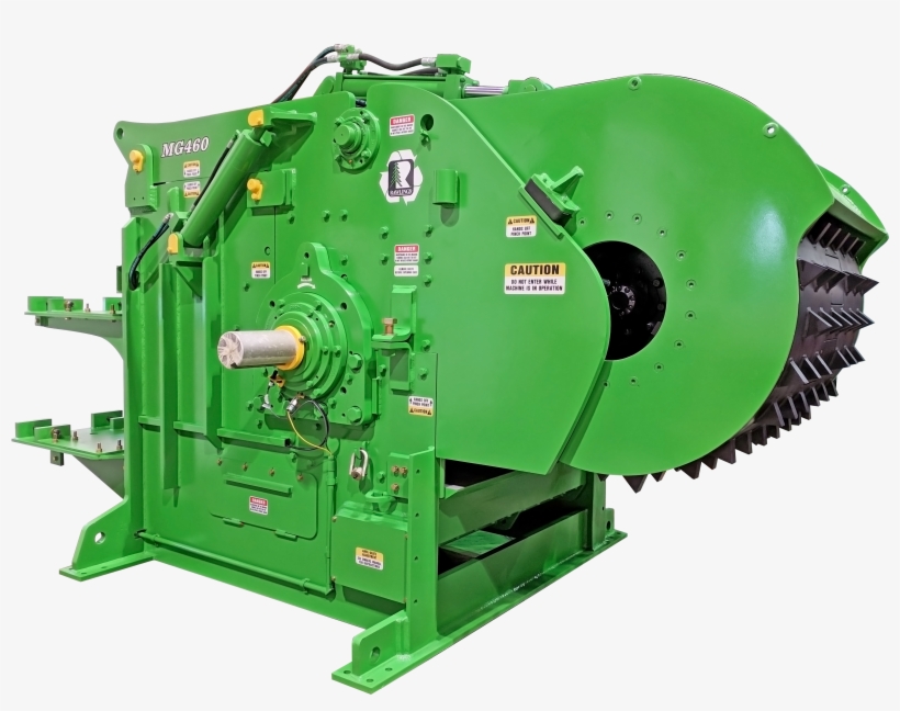 Wood Grinder, Wood Hog, Horizontal Wood Hog, Side View - Wood, transparent png #4169800