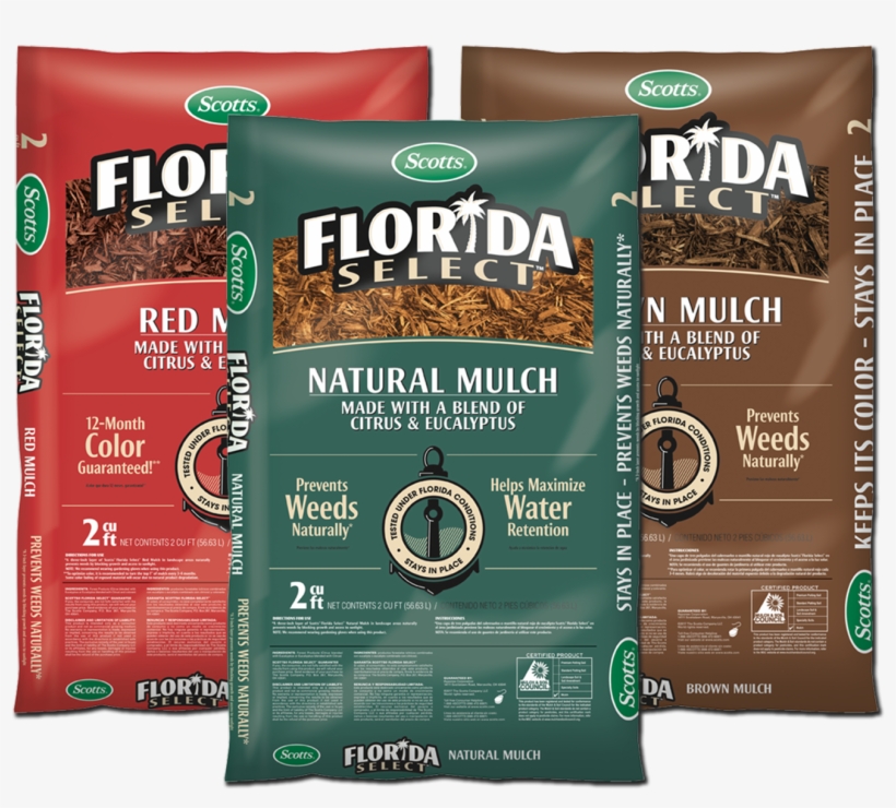 Scotts Florida Select Mulch - Scotts 88452205 Florida Select Red Mulch, transparent png #4170117
