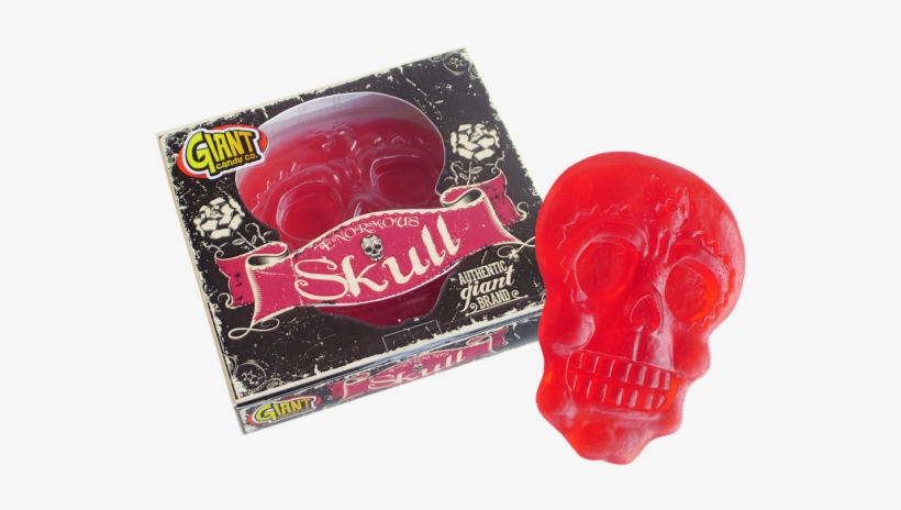 Funky Hampers - Giant Gummy Skull, transparent png #4170295