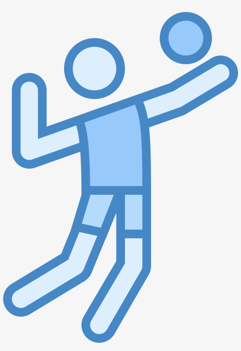 Volleyball Player Icon - Volleyball, transparent png #4170743