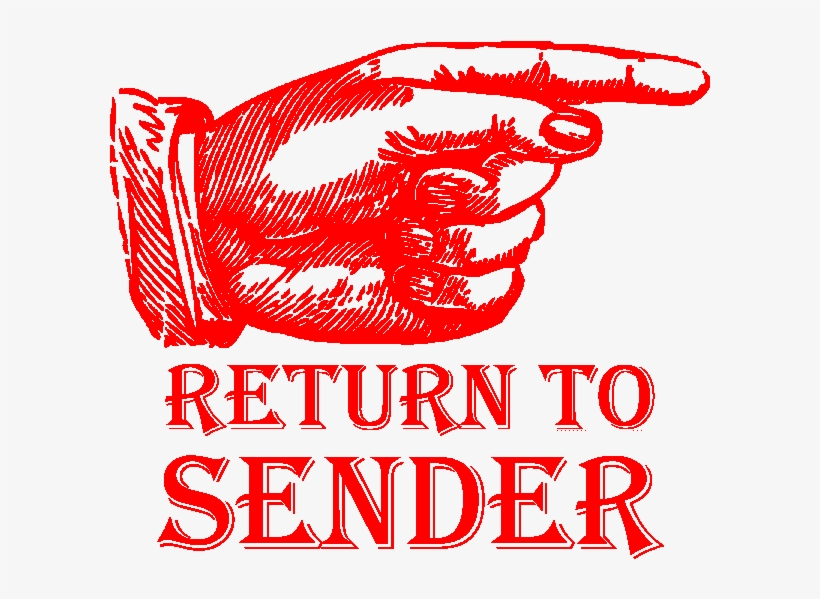 Accessories As Gifts - Return To Sender Png - Free Transparent PNG Download - PNGkey