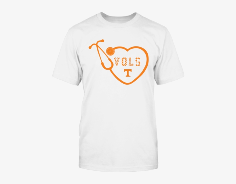 Heart Stethoscope Patterned Letters Tennessee Volunteers - Lincoln Is My Homeboy T-shirts & Hoodies | I Love, transparent png #4170943