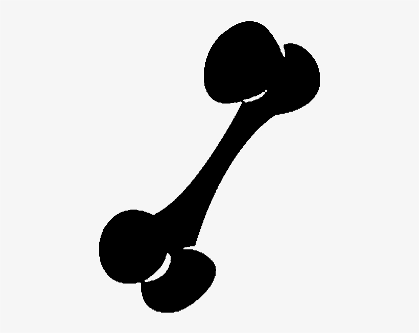 Cartoon Bone Emblem Bo - Illustration, transparent png #4170976