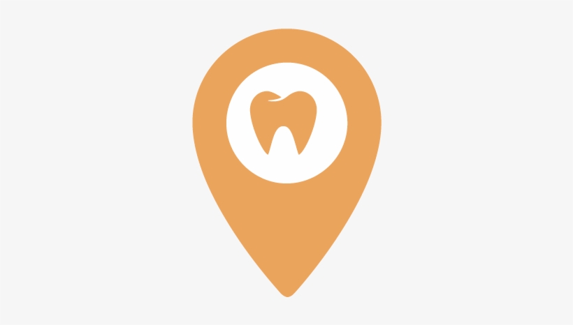 Encuentra Un Dentista - Logo De Ubicacion Dental Png, transparent png #4171136