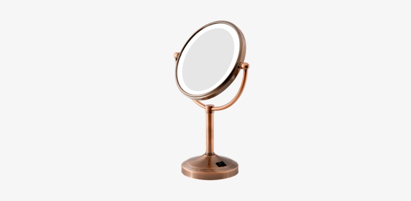 Magnifying Mirror - Copper Magnifying Mirror, transparent png #4171226