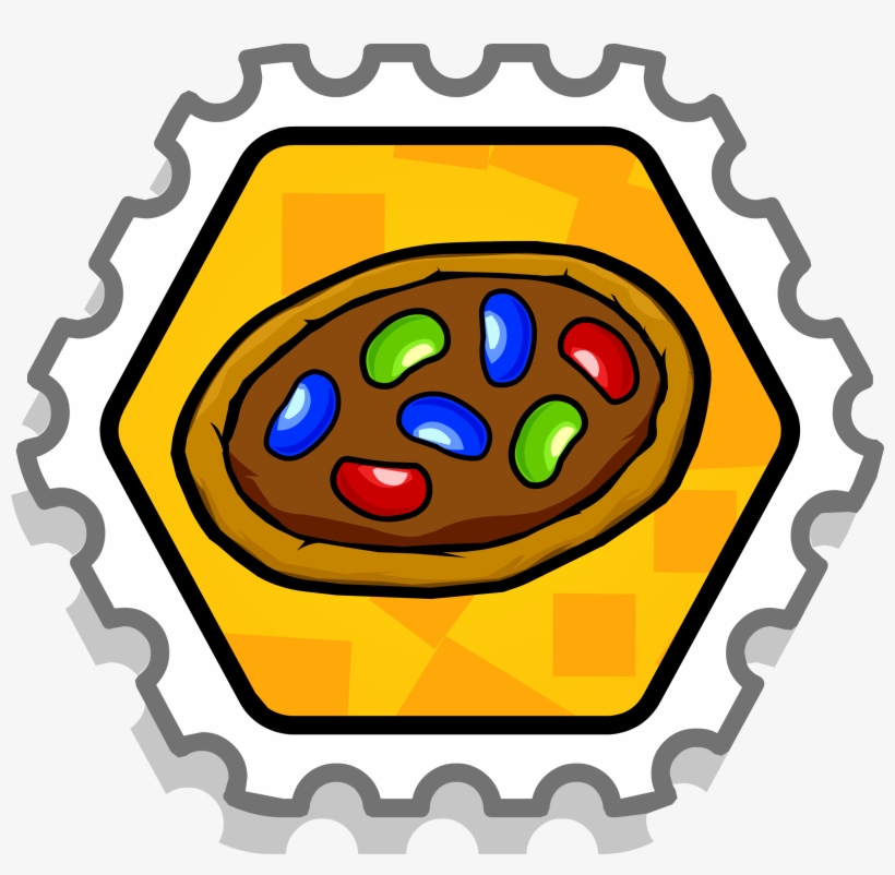 Cocoa Beans Stamp - Red Puffle Catchin Waves, transparent png #4171333