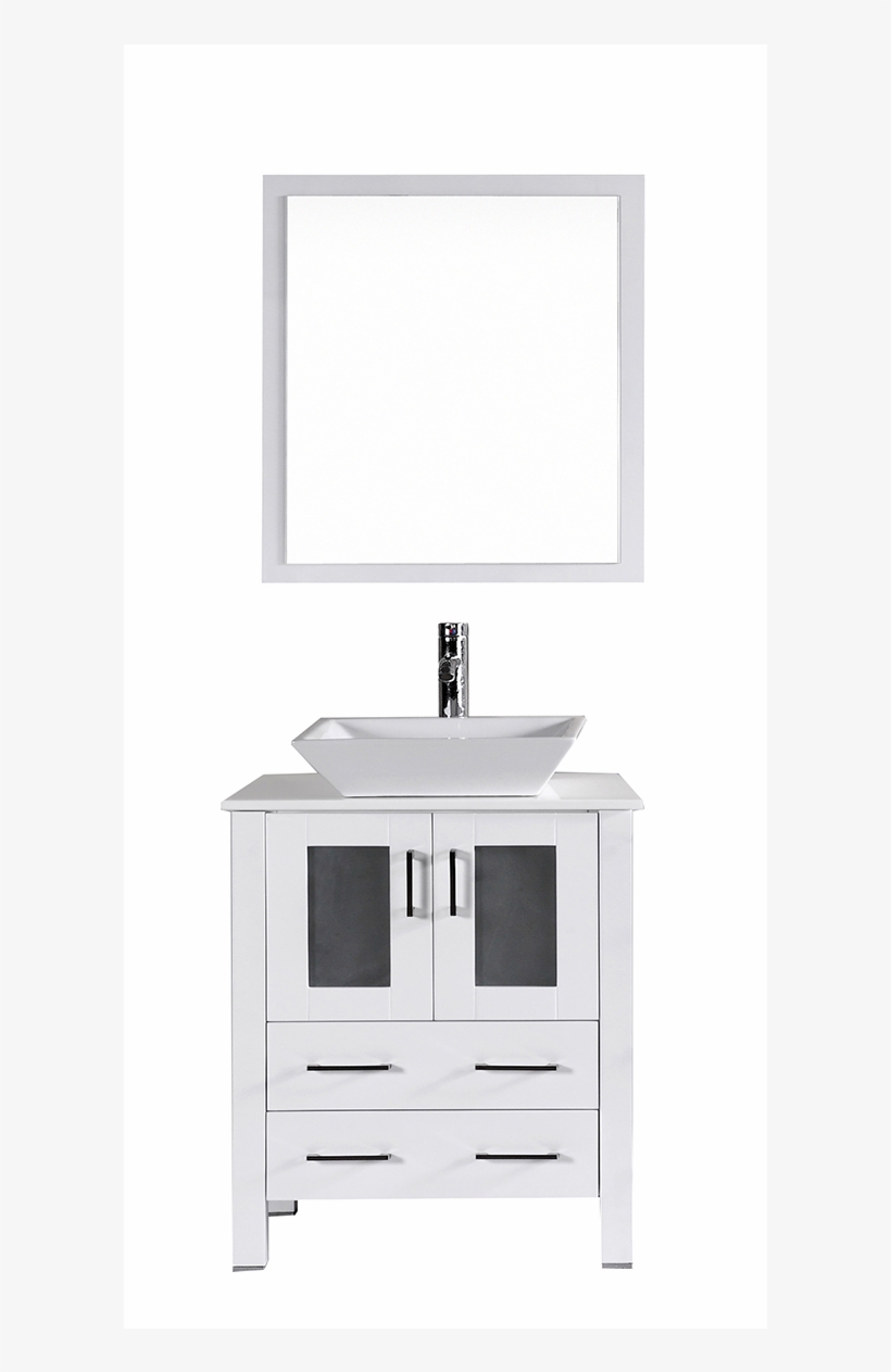 The Simple Modern Lines Are Accentuated By The Ceramic, - Bathroom Sink, transparent png #4171386