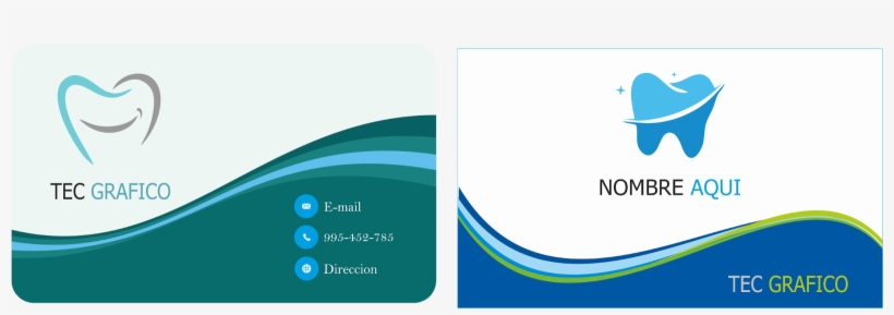 Esta Coleccion De Diseños De Tarjetas Para Dentista, - Dental Clinic, transparent png #4171410