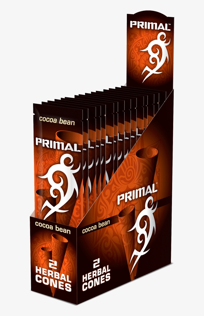 Cocoa Bean Herbal Cone - Primal Cocoa Bean Wrap, transparent png #4171528