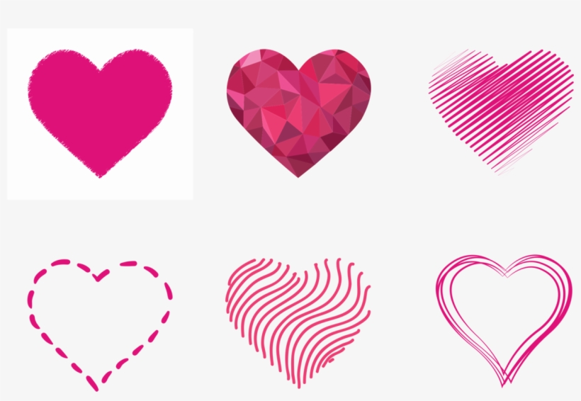 Heart Line Prism Perimeter Rose - Notebook Journal Dot-grid,graph,lined,blank No Lined, transparent png #4171621