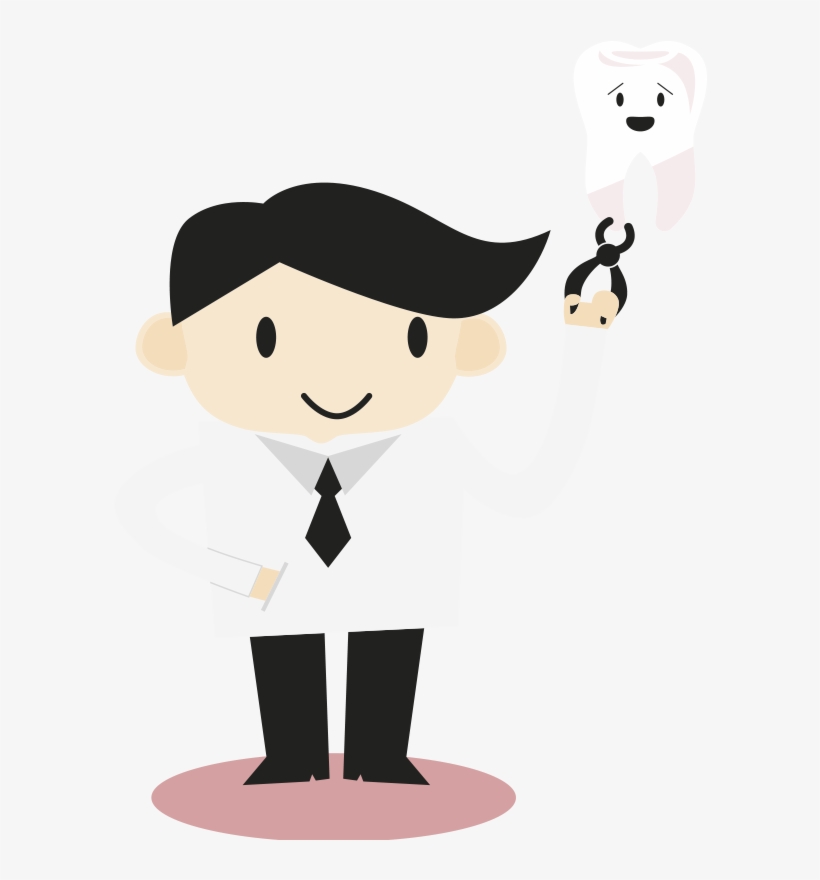 Dentista - Character Design Cartoon Simple, transparent png #4171934