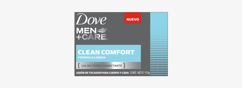 Dove Men Care Jabón En Barra Para Cuerpo Y Cara Clean - Dove Men Care, transparent png #4172126