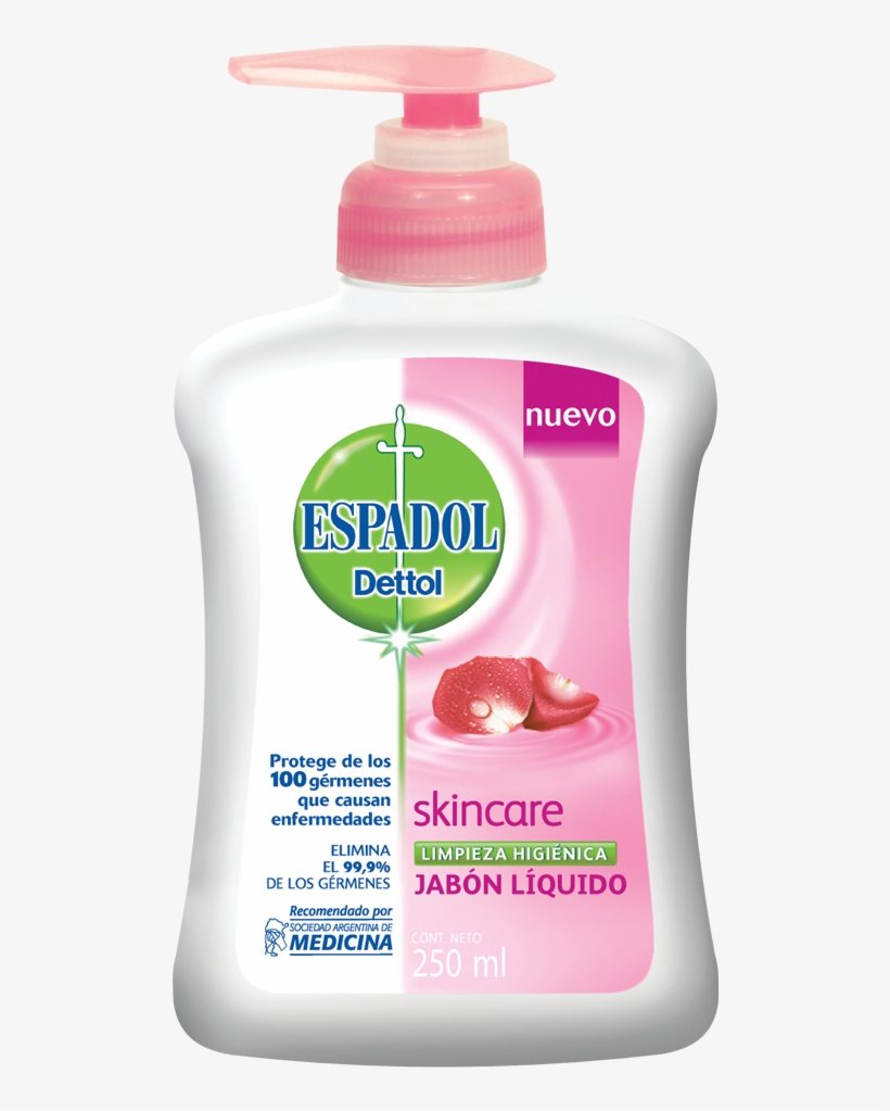 Espadol Dettol Jabón Líquido Antibacterial* Skincare - Dettol Handwash Skin Care, transparent png #4172145