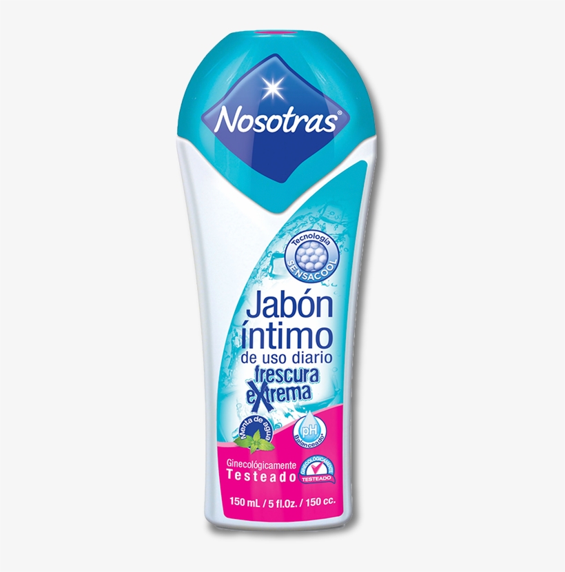 Jabón Íntimo Frescura Extrema - Nosotras, transparent png #4172165