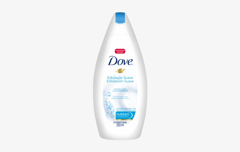 Dove Jabón Líquido Exfoliación Suave 250ml - Dove, transparent png #4172168