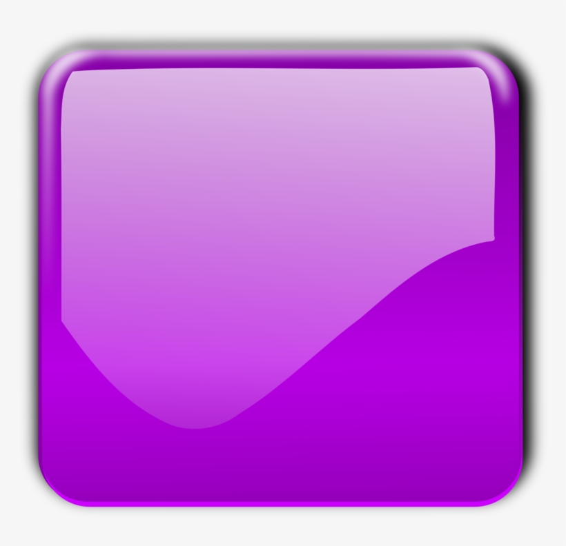 Violet Rectangle Computer Icons Square Button - Clip Art, transparent png #4172451