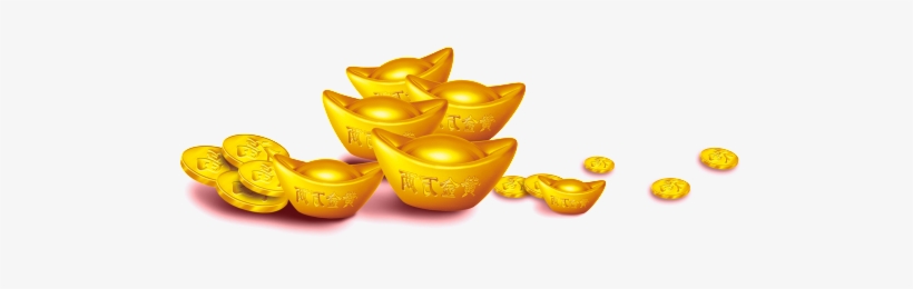 Gold Ingot Png - Gold, transparent png #4173403