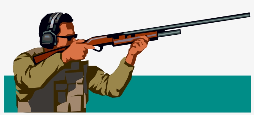 Shooting - Clay Pigeon Shooting Logo, transparent png #4173436