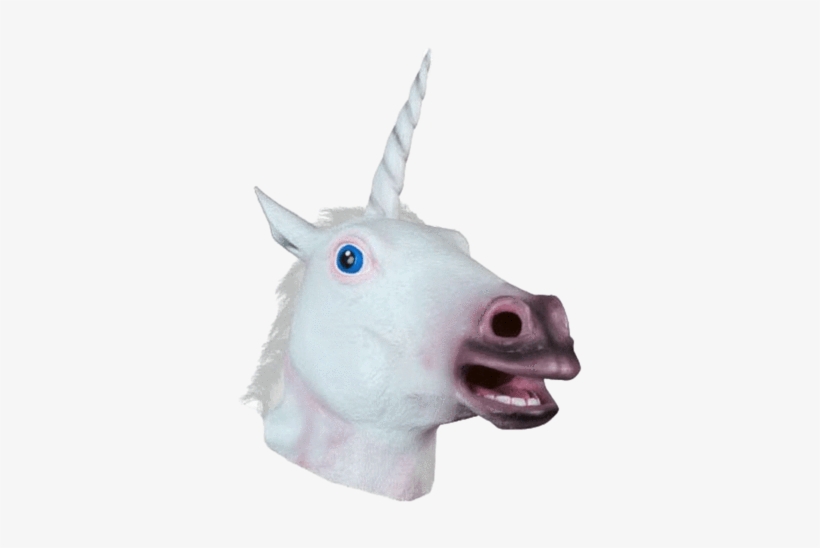 White Horse Head Full Face Mask, transparent png #4173720