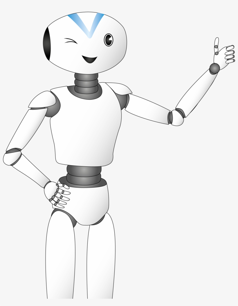 Robot Future Smile Science 1043707 - Cartoon, transparent png #4173972