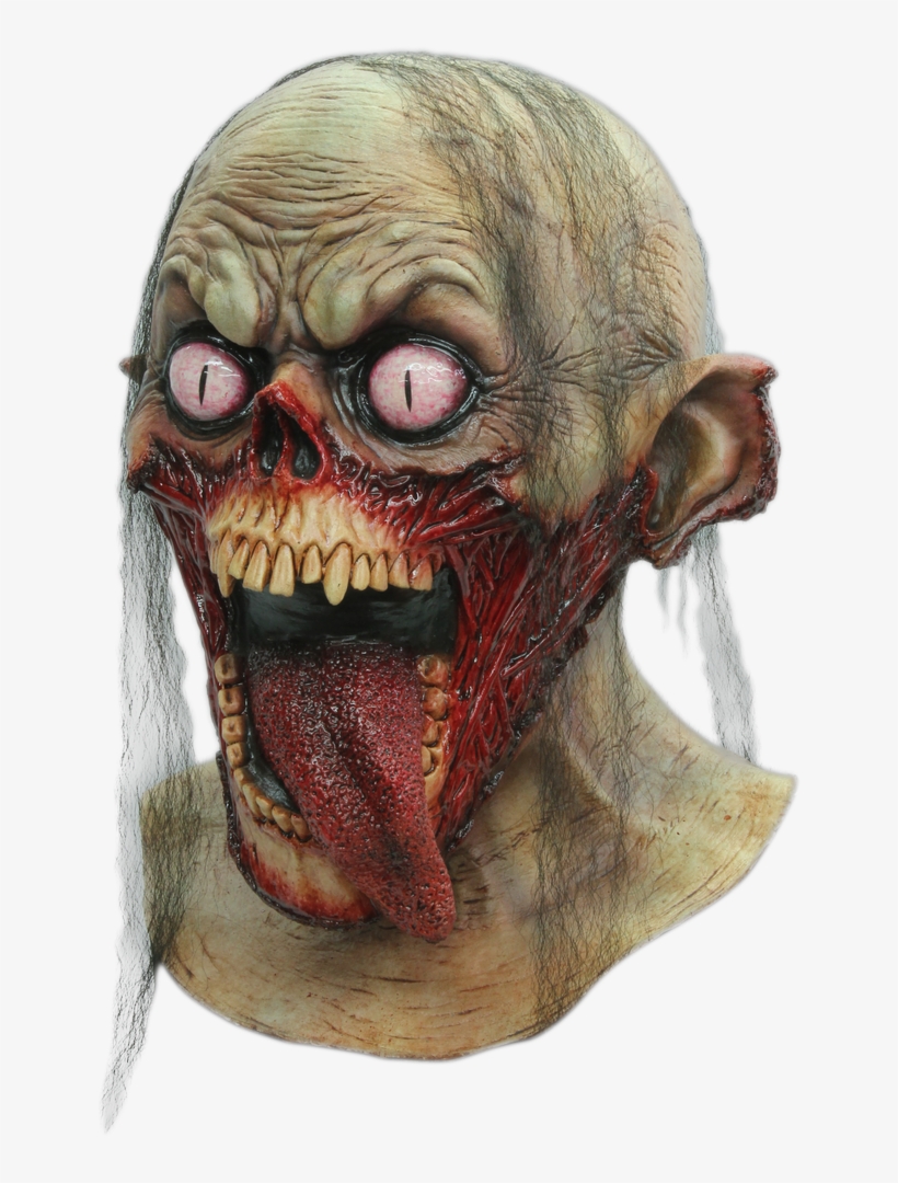 Tongue Slasher Mask - Caretas Tongue Slasher Adut Latex Mask, transparent png #4174313