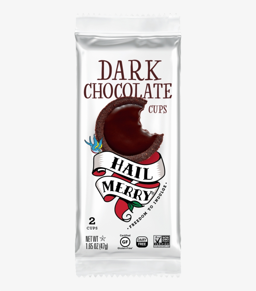 Product Image 1 Dark Chocolate - Hail Merry Almond Butter Cups, transparent png #4174318