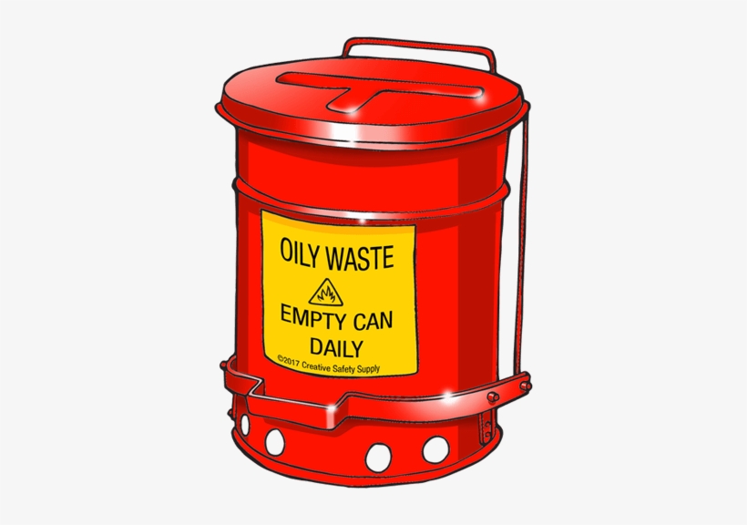 Hazardous Waste Can - Hazardous Waste, transparent png #4174467