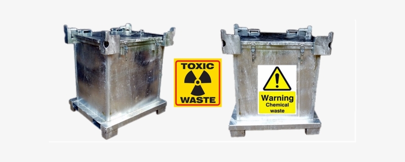 Wastesafe - Toxic Waste 600ml Flask, transparent png #4174645