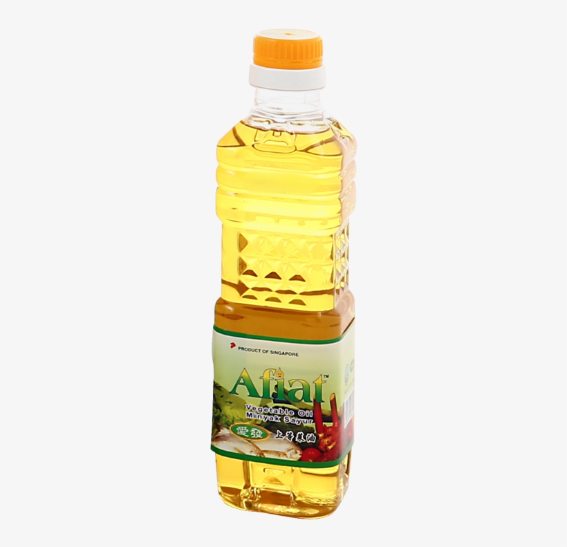 Afiat Premium Vegetable Oil Lian Hap Xing Kee Edible - 500 Ml Cooking Oil, transparent png #4174847